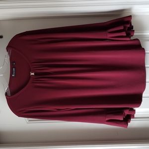 New York & Company Bell Sleeve Blouse